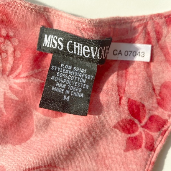 SzM / Miss Chievous Floral Sleeveless Top - Picture 8 of 12